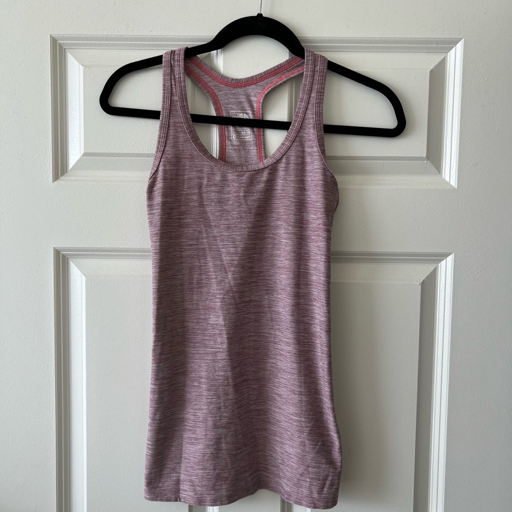 The North Face Heathered Mauve Racerback Tank